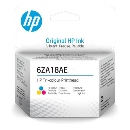 HP Trykknap cyan / magenta / gul (6ZA18AE /)