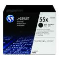 HP Toner sort (CE255XD / 55X) (Doppelpak, høj kapacitet)