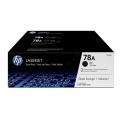 HP Toner sort (CE278AD / 78A) (Doppelpak)