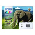 Epson Blækpatron sort / cyan / magenta / gul / cyanfoto / magenta foto (C13T24284011 / 24) (multipack)