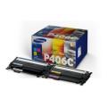 HP Toner sort / cyan / magenta / gul (CLTP406CELS / SU375A / C406) (value kit)