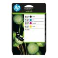 HP Blækpatron sort / cyan / magenta / gul (6C400NE / 937) (multipack)