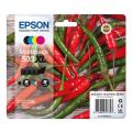 Epson Blækpatron sort / cyan / magenta / gul (C13T09R64010 / 503XL) (multipack, høj kapacitet)